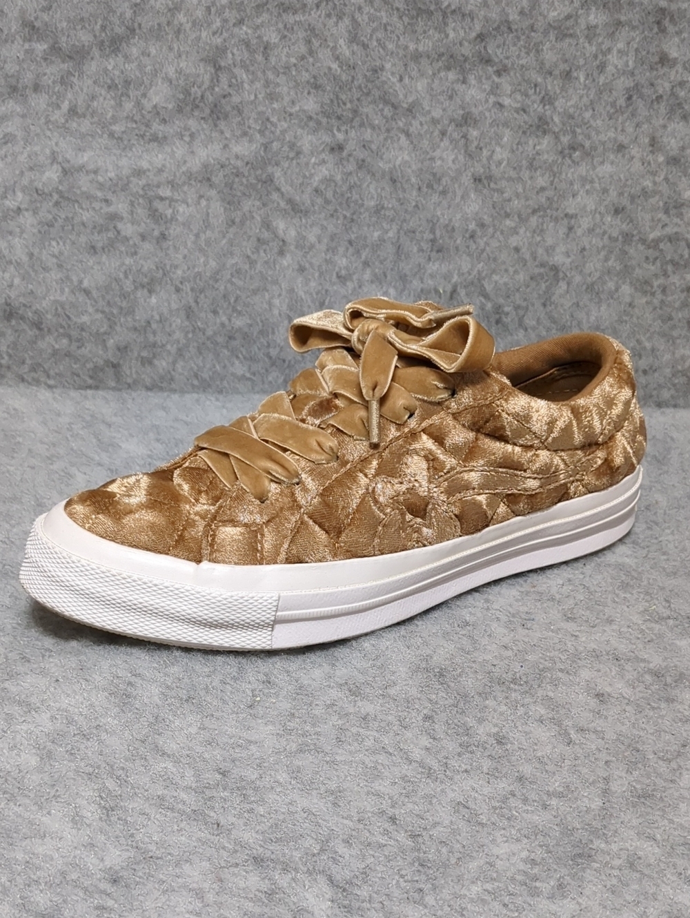 Converse All Star Golf Le Fleur Ox Velvet Sneaker Shoe Brown Sugar Women's Sz 6